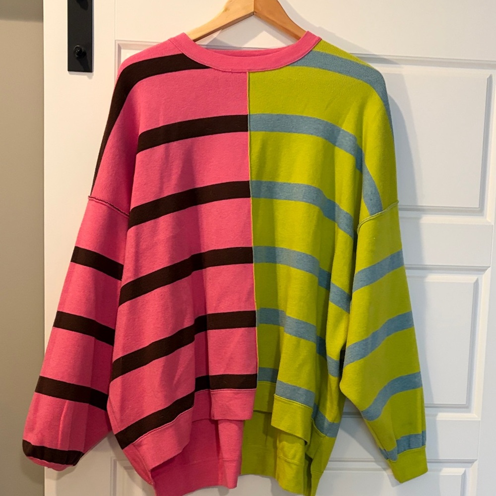 Free People Oversized Sweatshirt